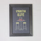 “Vyavastha Kijiye” Funny Hindi Quote Wall Frame – Quirky Bar & Home Décor