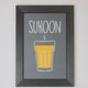 “Sukoon Chai Wall Frame”